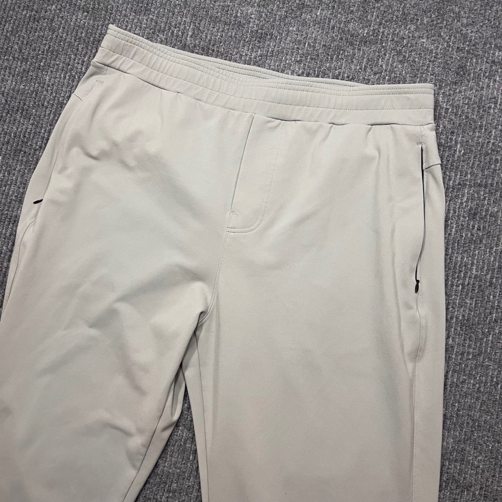 Public Rec All Day Every Day Pants Mens 38x32 Light Gray Jogger Trousers - Picture 2 of 12